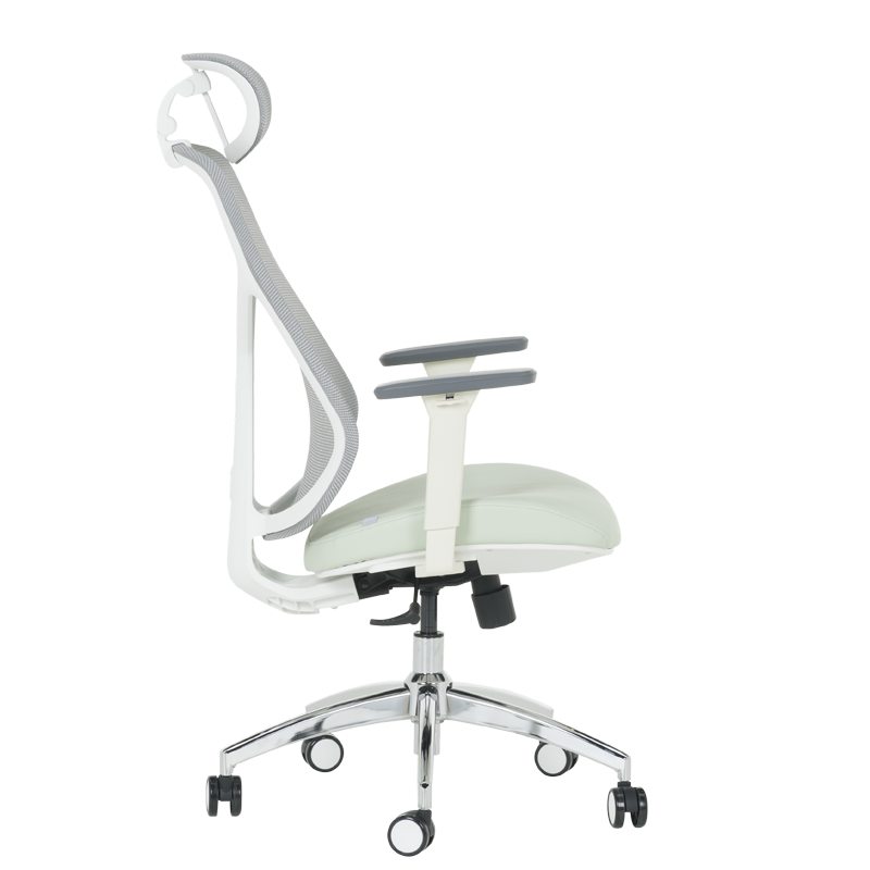 ergonomichen-stol-carmen-7901-w-eko-koja-siv-svetlozelen4