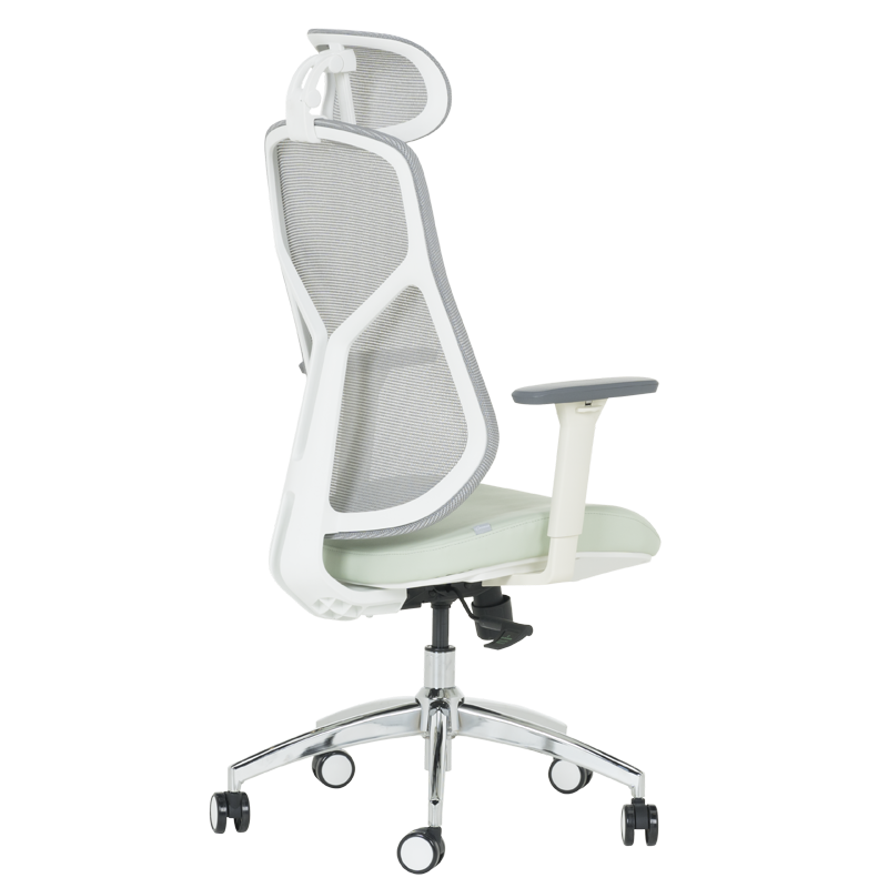 ergonomichen-stol-carmen-7901-w-eko-koja-siv-svetlozelen5